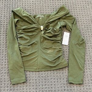 Off-The-Shoulder Hardware Top